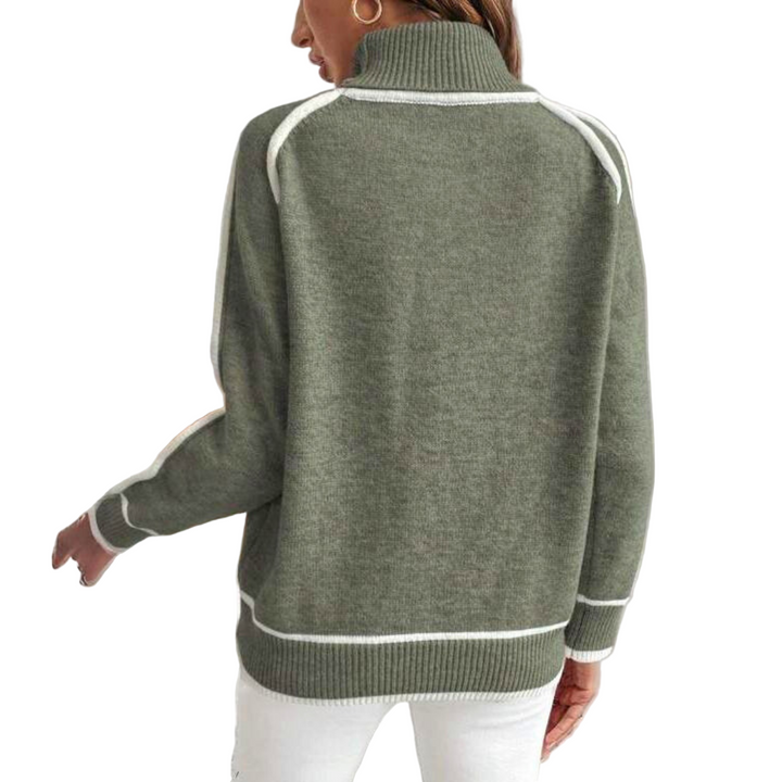 Kaylee - Pull Roulé Élégant