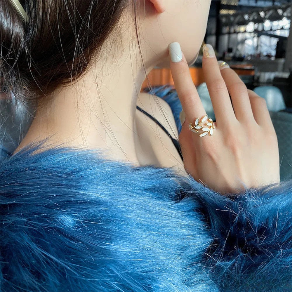 Bague Dorée Ajustable