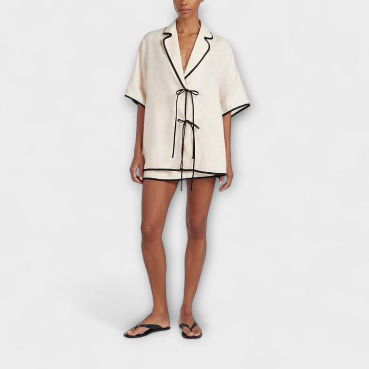 Grace – Ensemble Jupe Noir Chic
