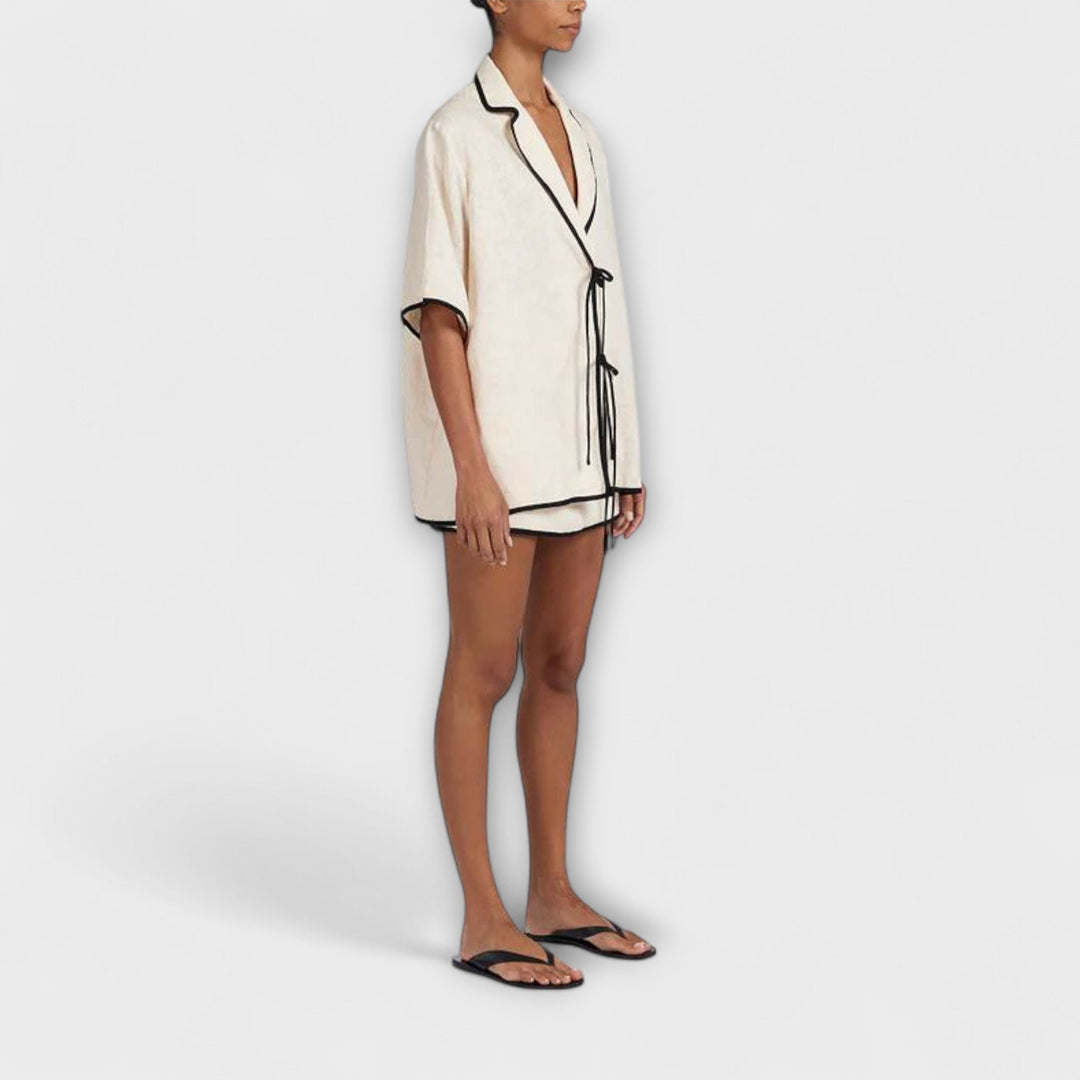 Grace – Ensemble Jupe Noir Chic