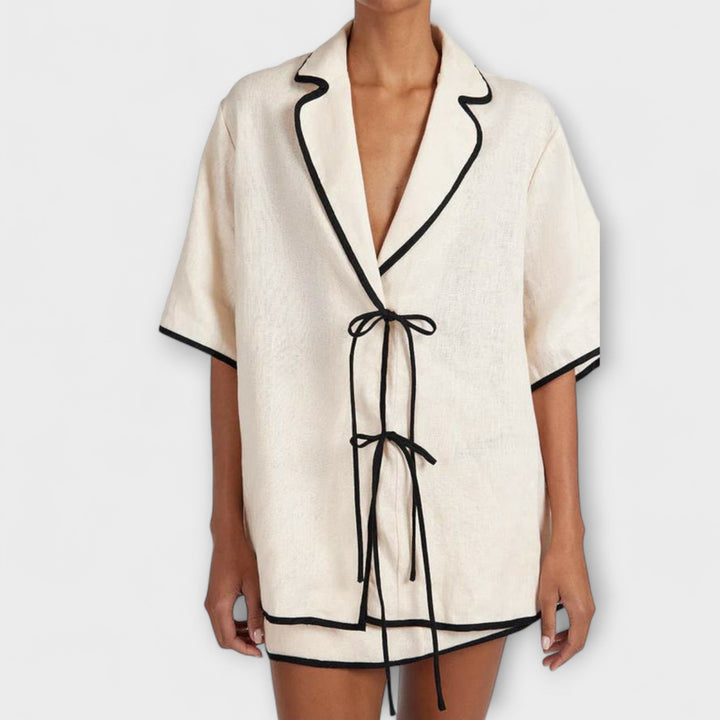 Grace – Ensemble Jupe Noir Chic
