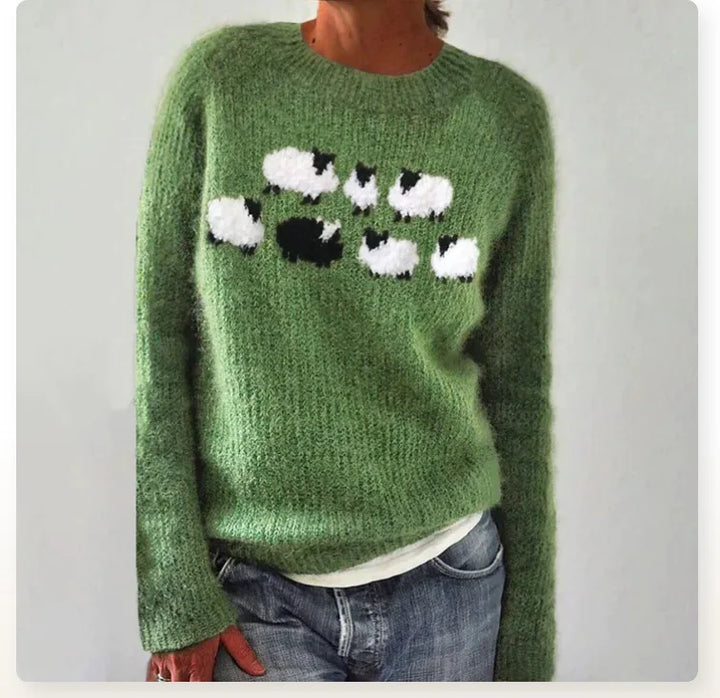 Poppy – Pull Rétro Douillet