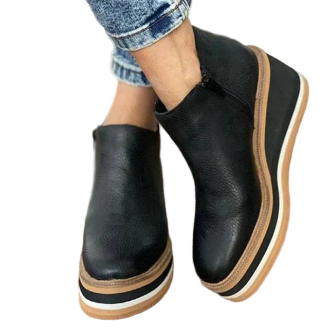 Daniela™ - Bottines qui Mélangent Élégance et Confort