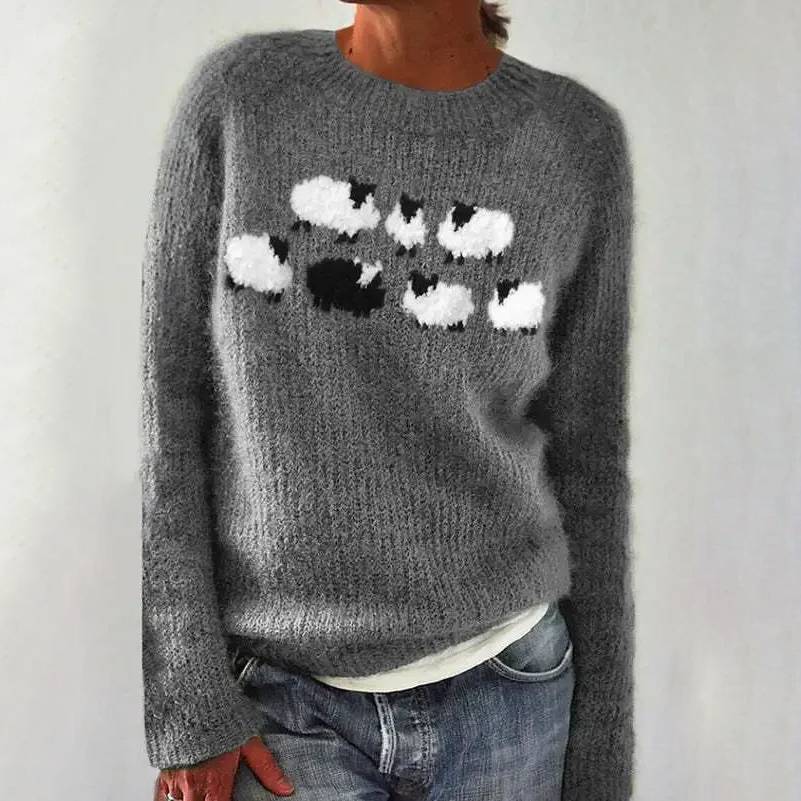 Poppy – Pull Rétro Douillet