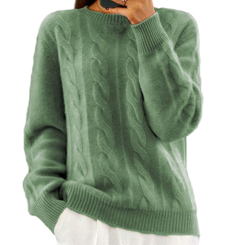 Ariane™ - Pull torsadé en laine douce