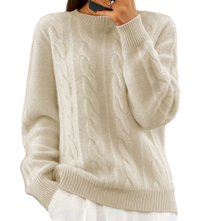 Ariane™ - Pull torsadé en laine douce