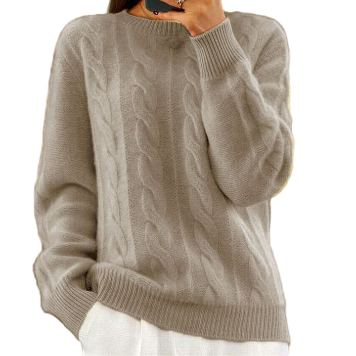 Ariane™ - Pull torsadé en laine douce