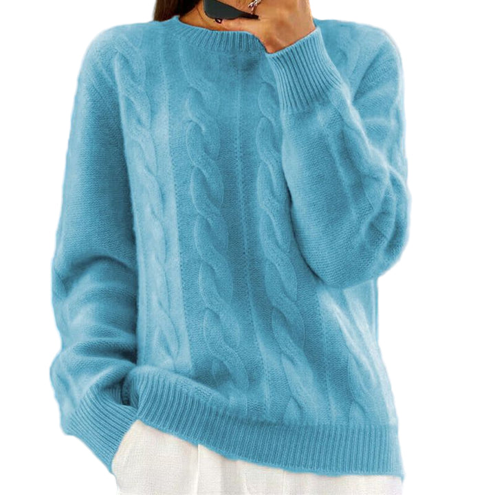 Ariane™ - Pull torsadé en laine douce