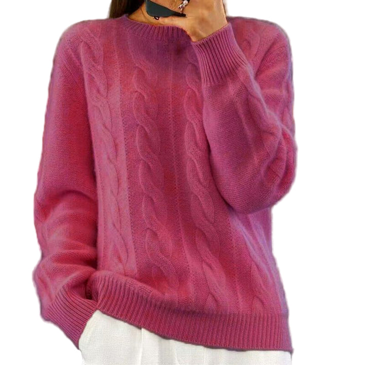 Ariane™ - Pull torsadé en laine douce