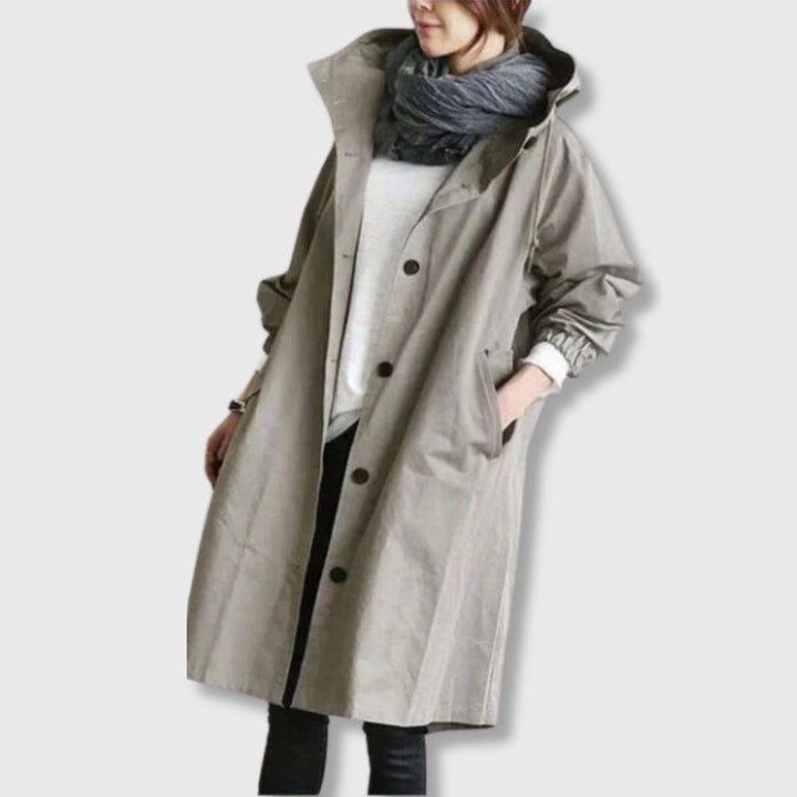 Catherine – Trench Élégance Simple