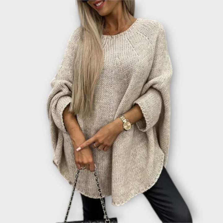 Isabelle – Pull Élégant Femme Col Rond
