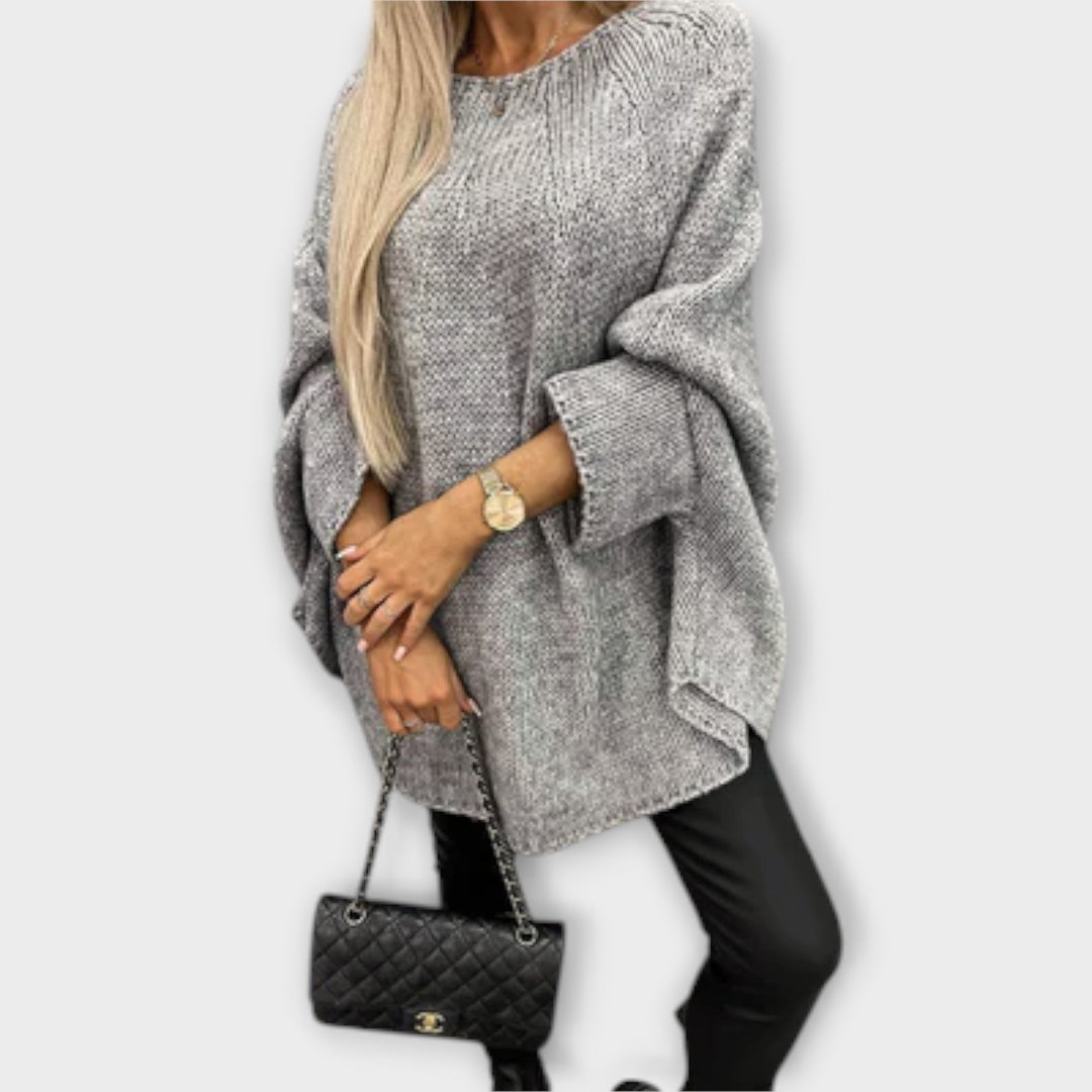 Isabelle – Pull Élégant Femme Col Rond