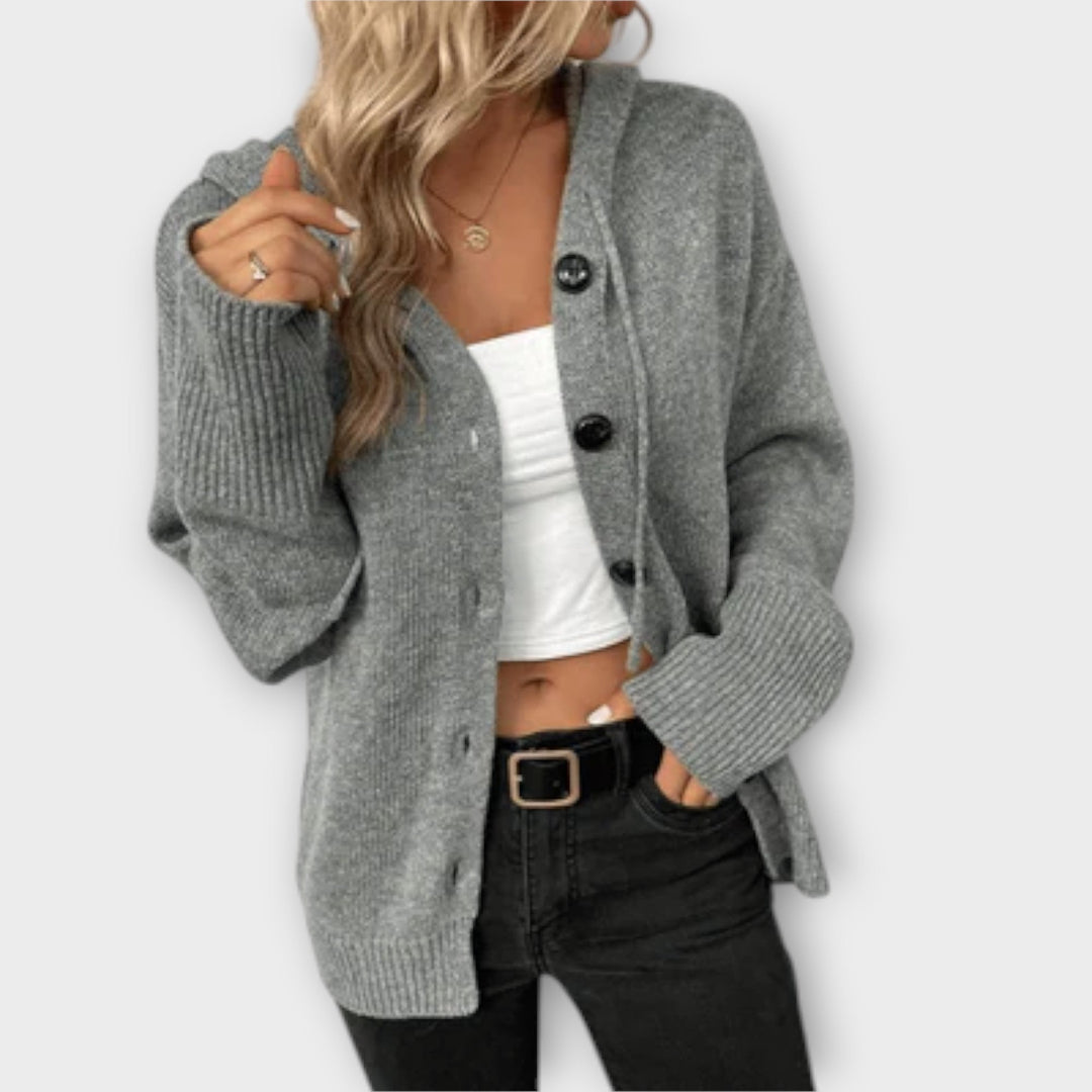 Brittan – Cardigan en Maille à Boutons