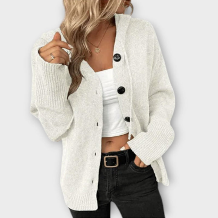 Brittan – Cardigan en Maille à Boutons