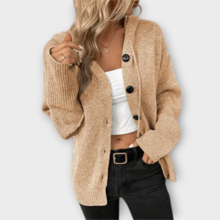 Brittan – Cardigan en Maille à Boutons