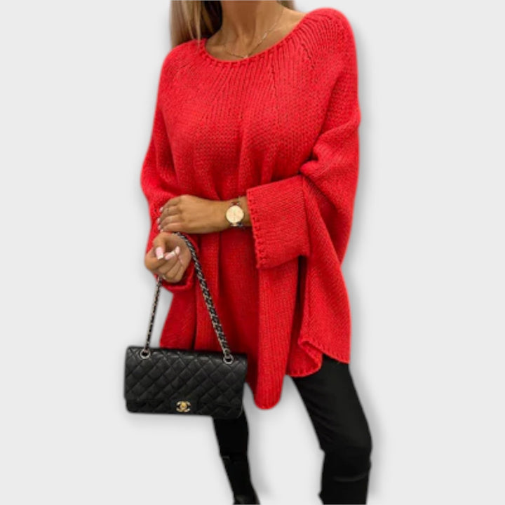 Isabelle – Pull Élégant Femme Col Rond