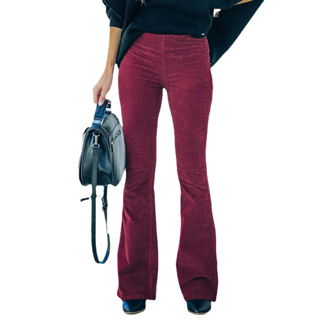 Chloé - Pantalon Flare Velours