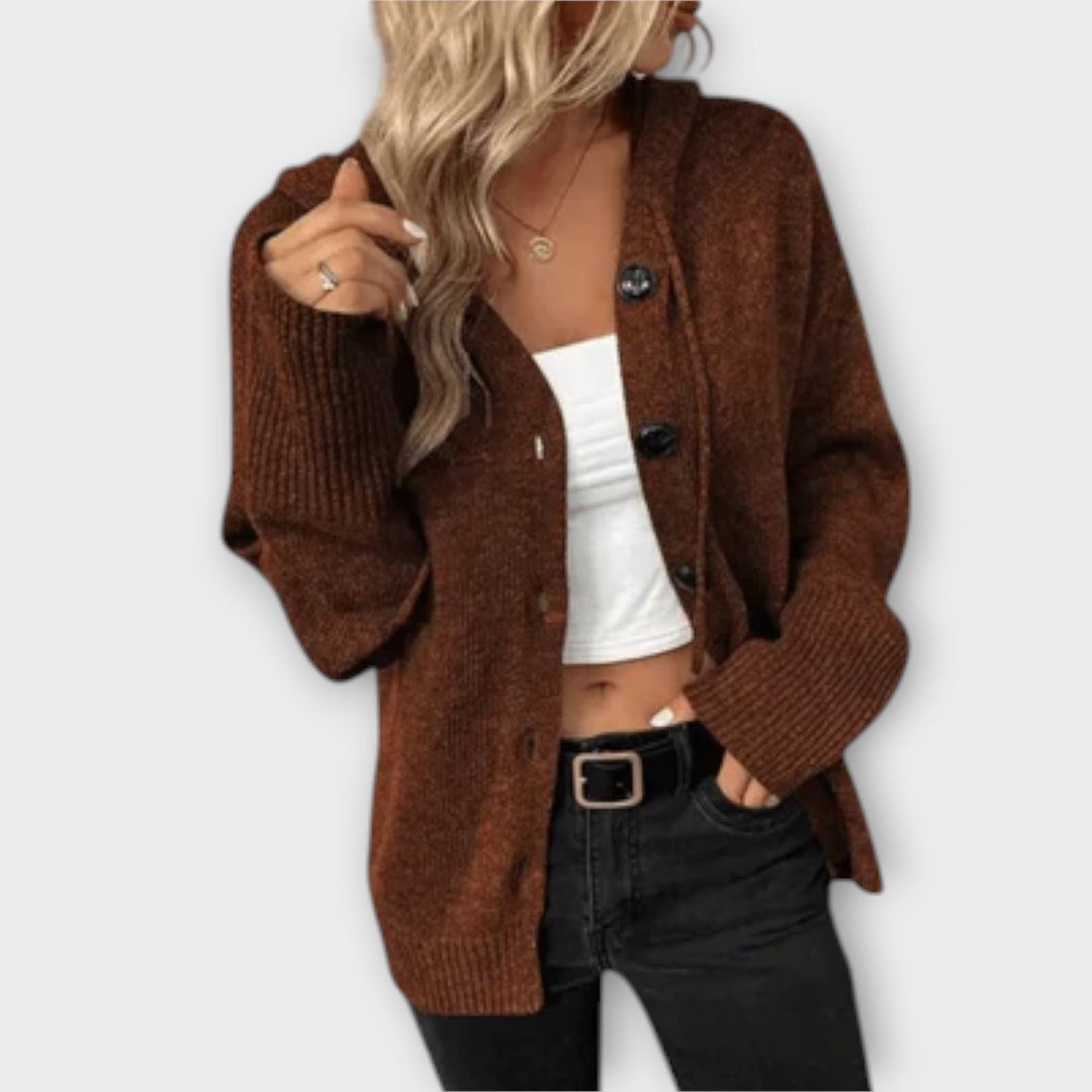 Brittan – Cardigan en Maille à Boutons