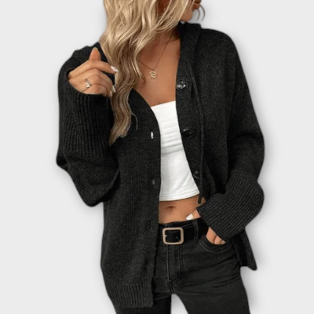 Brittan – Cardigan en Maille à Boutons