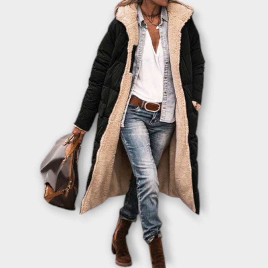 Kora – Manteau Fourrure Douce