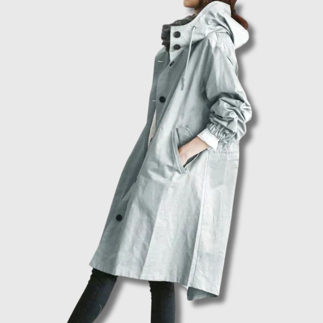 Catherine – Trench Élégance Simple