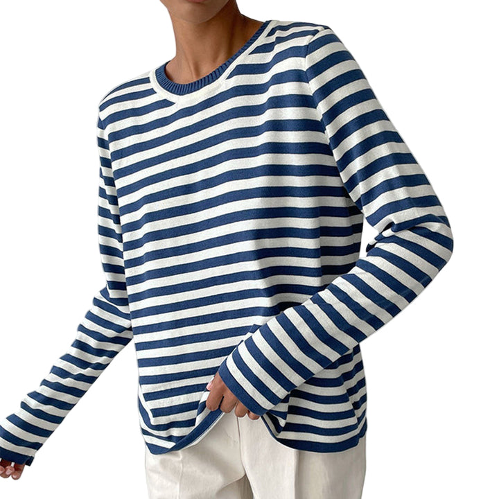 Nicole - Pull Rayé Chic
