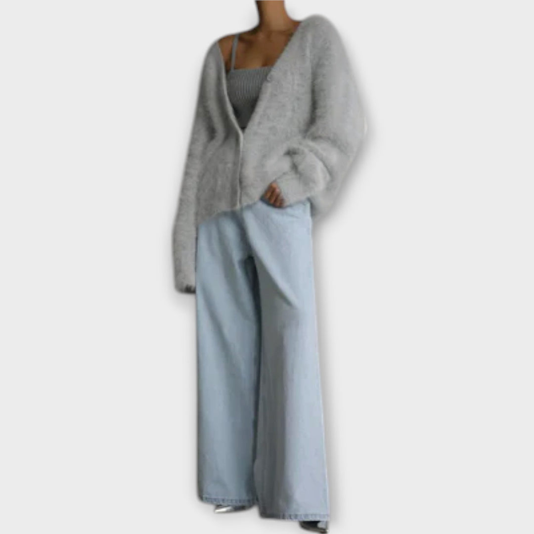 Dahlia – Cardigan Élégant