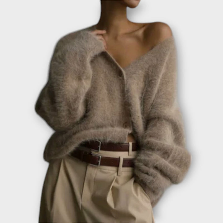 Dahlia – Cardigan Élégant