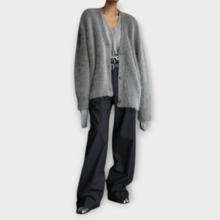 Dahlia – Cardigan Élégant