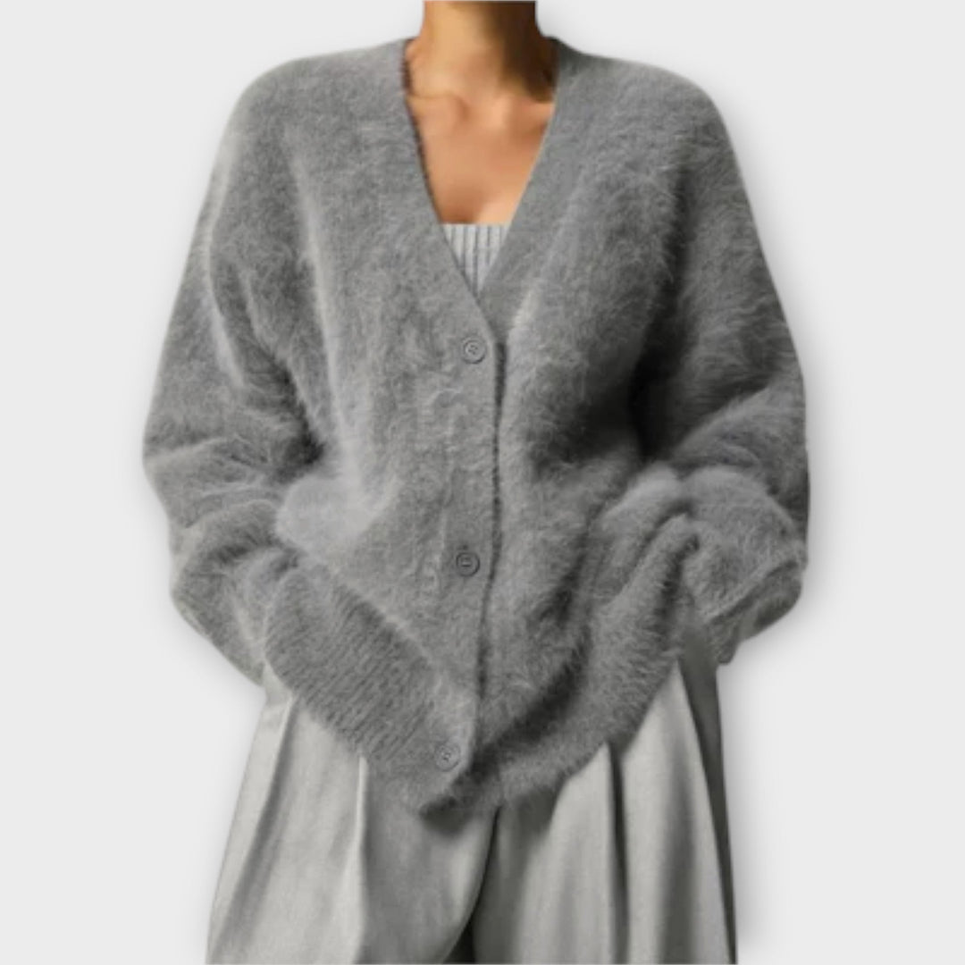 Dahlia – Cardigan Élégant
