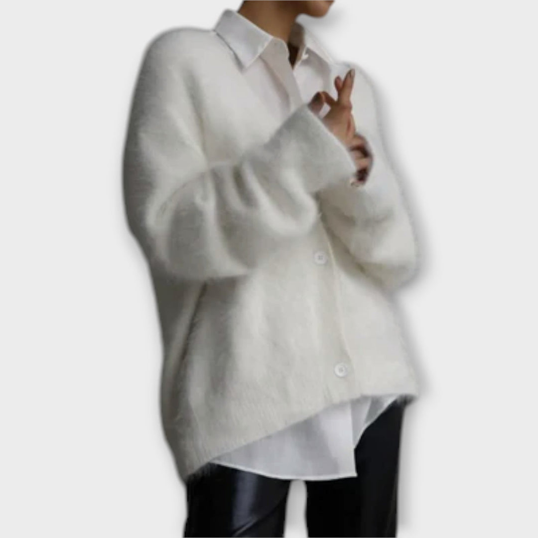 Dahlia – Cardigan Élégant