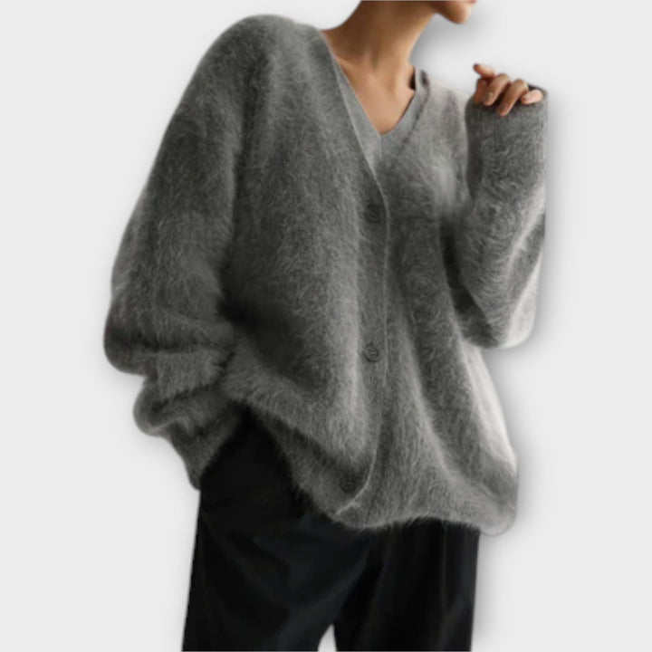 Dahlia – Cardigan Élégant