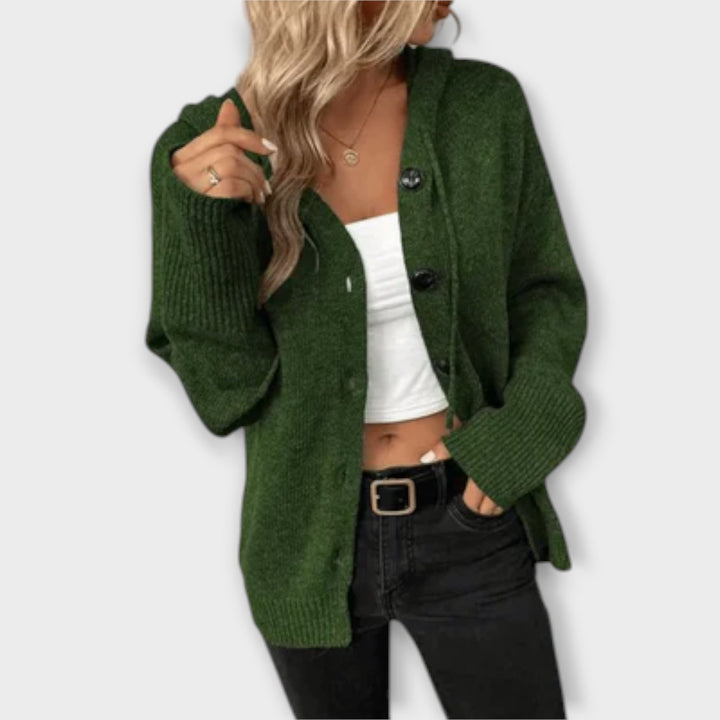 Brittan – Cardigan en Maille à Boutons