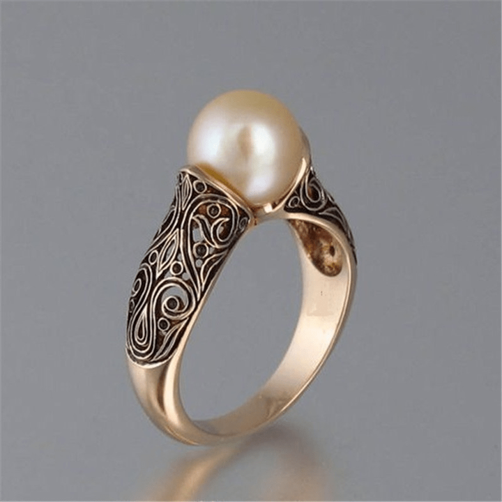 Bague en Or Pärlglans